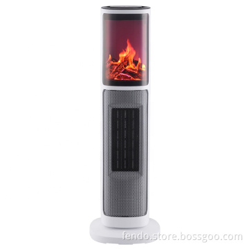 2 Heat Settings 1400/1500W PTC Ceramic Fan Heater with LED Display and 8-Hour Timer